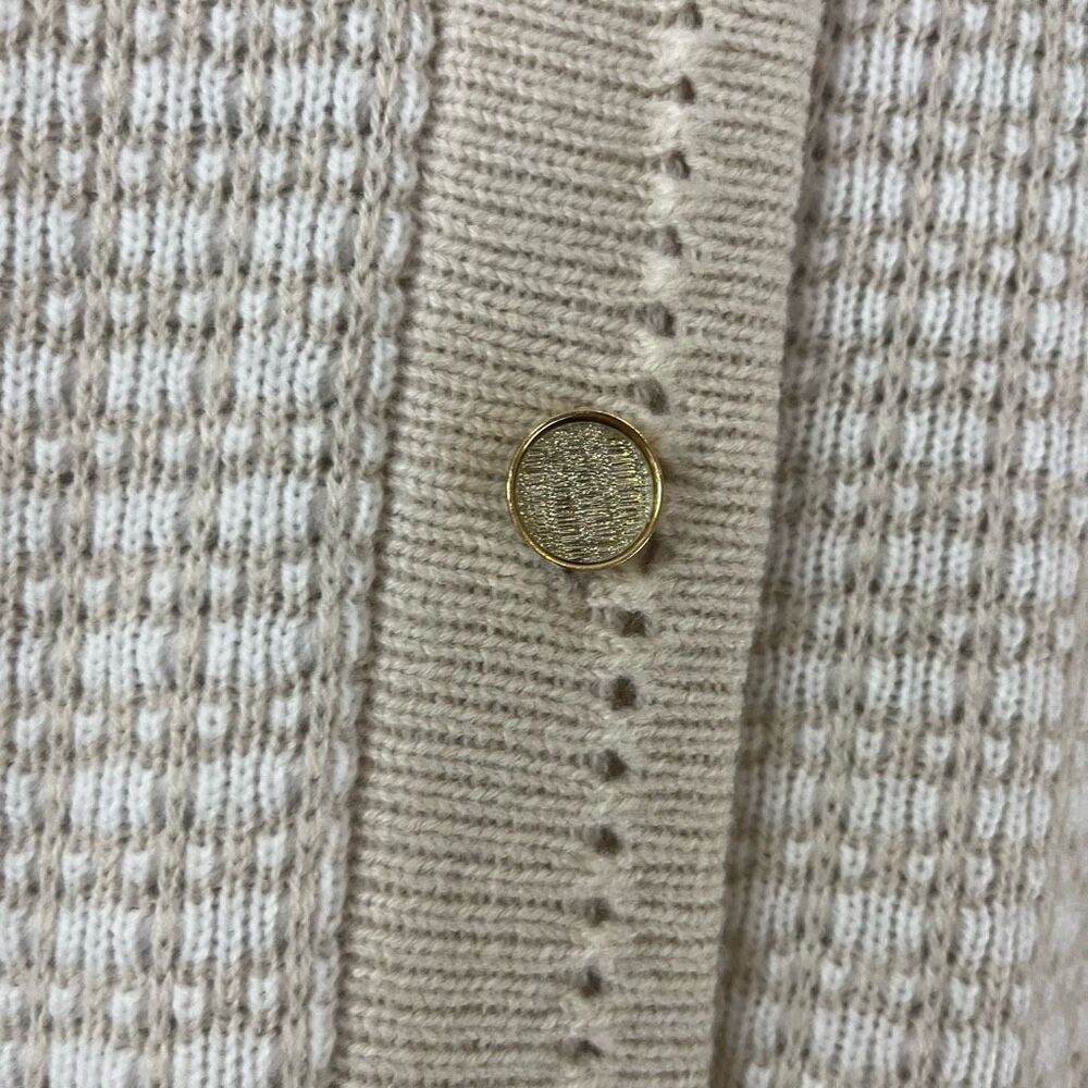 Vintage Cream Women's Cardigan Sweater - Picture 5 of 7